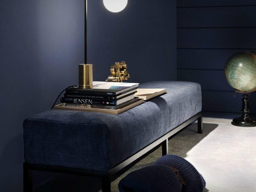 Meridiani Мягкая скамейка со съемным чехлом из ткани Berry sun-id-1431937 - Вид №1