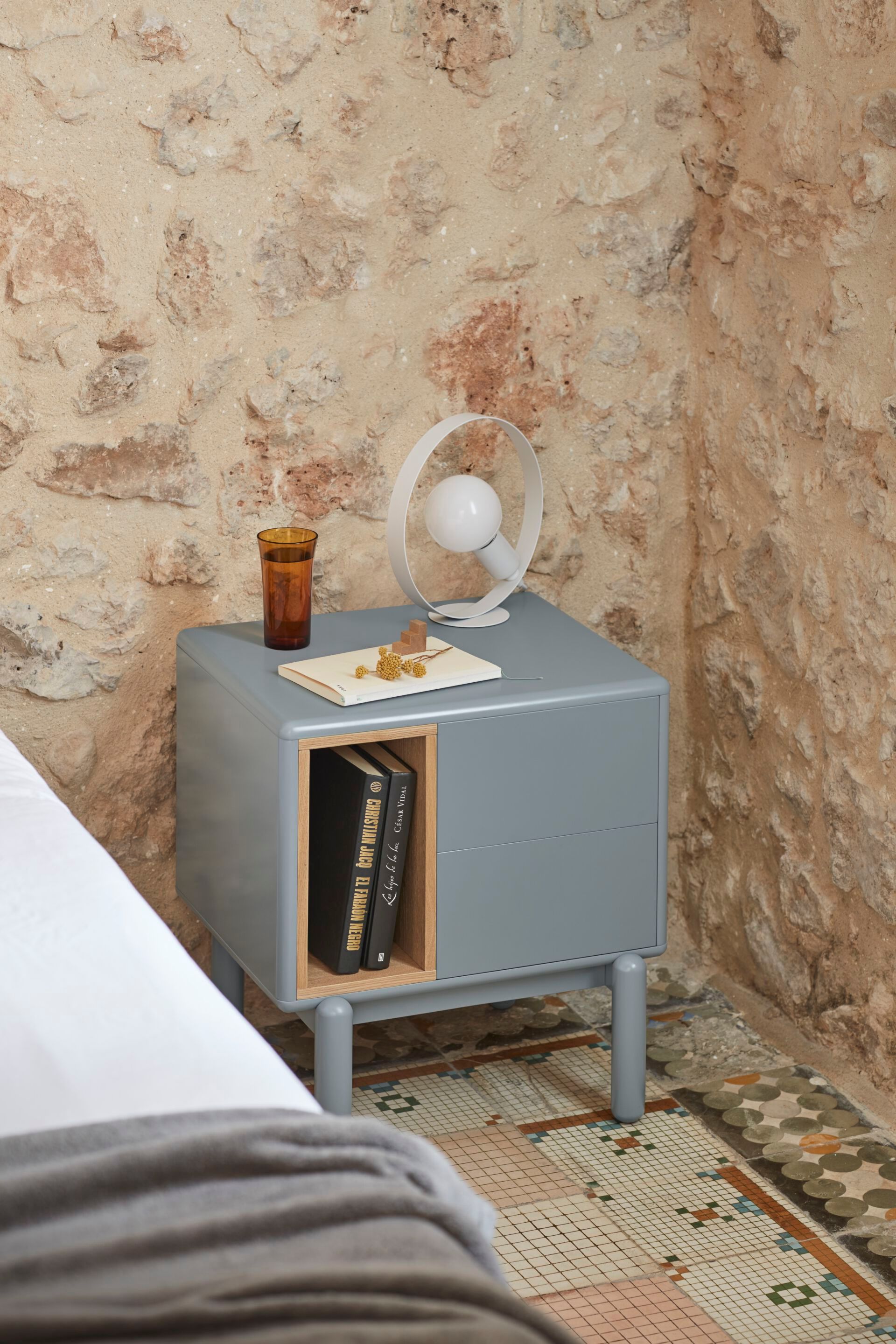 Прямоугольная прикроватная тумбочка из МДФ с ящиками TEULAT Corvo ARCH-00038420 - Вид №17