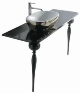 GALASSIA Консоль для умывальника из лакированного стекла Midas