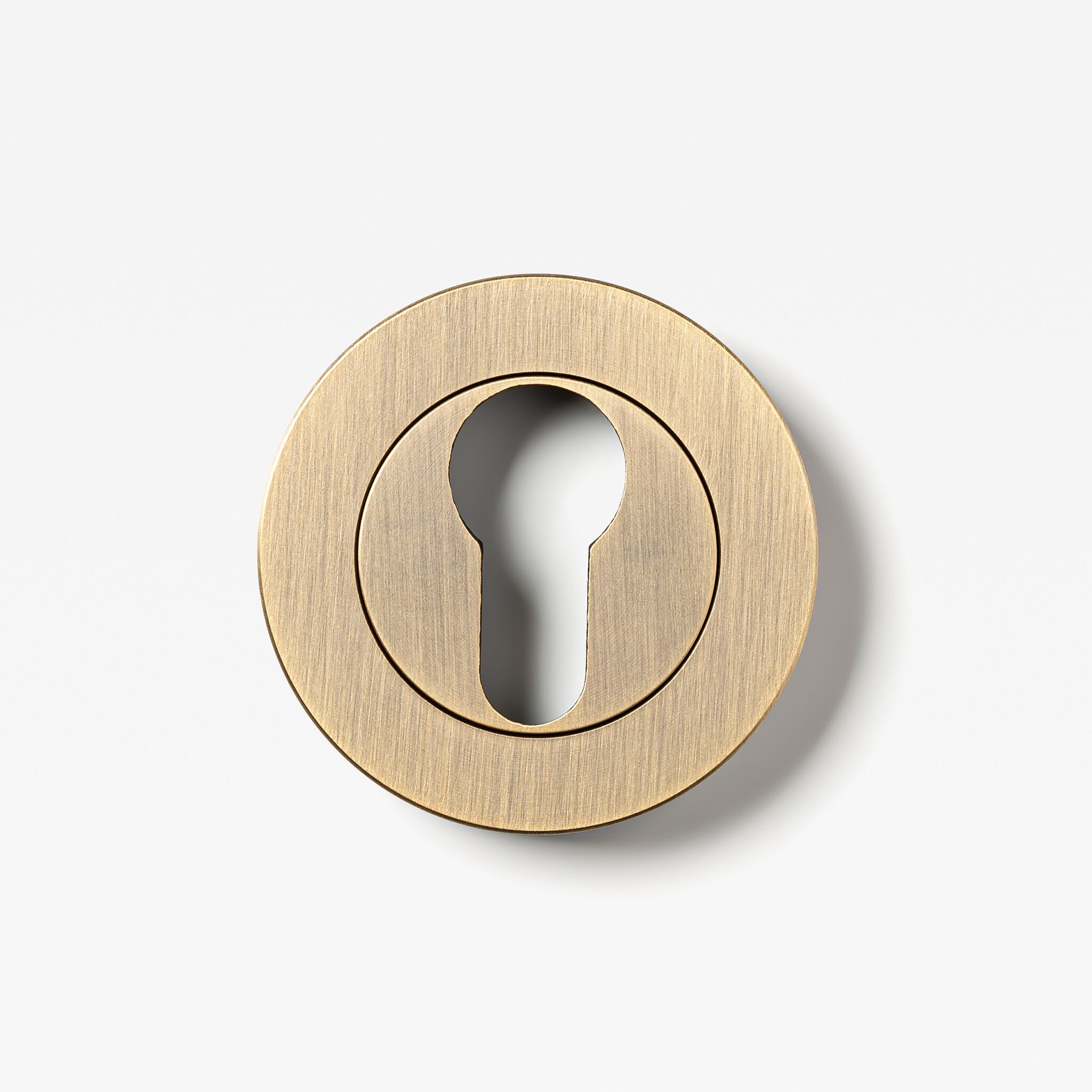 Латунная круглая насадка Lo & Co Interiors ESCUTCHEON EURO ARCH-00011139 - Вид №1