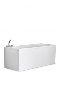 116 Массажная Ванна Relounge 160 Silver Left + Bl  Noro  Белый