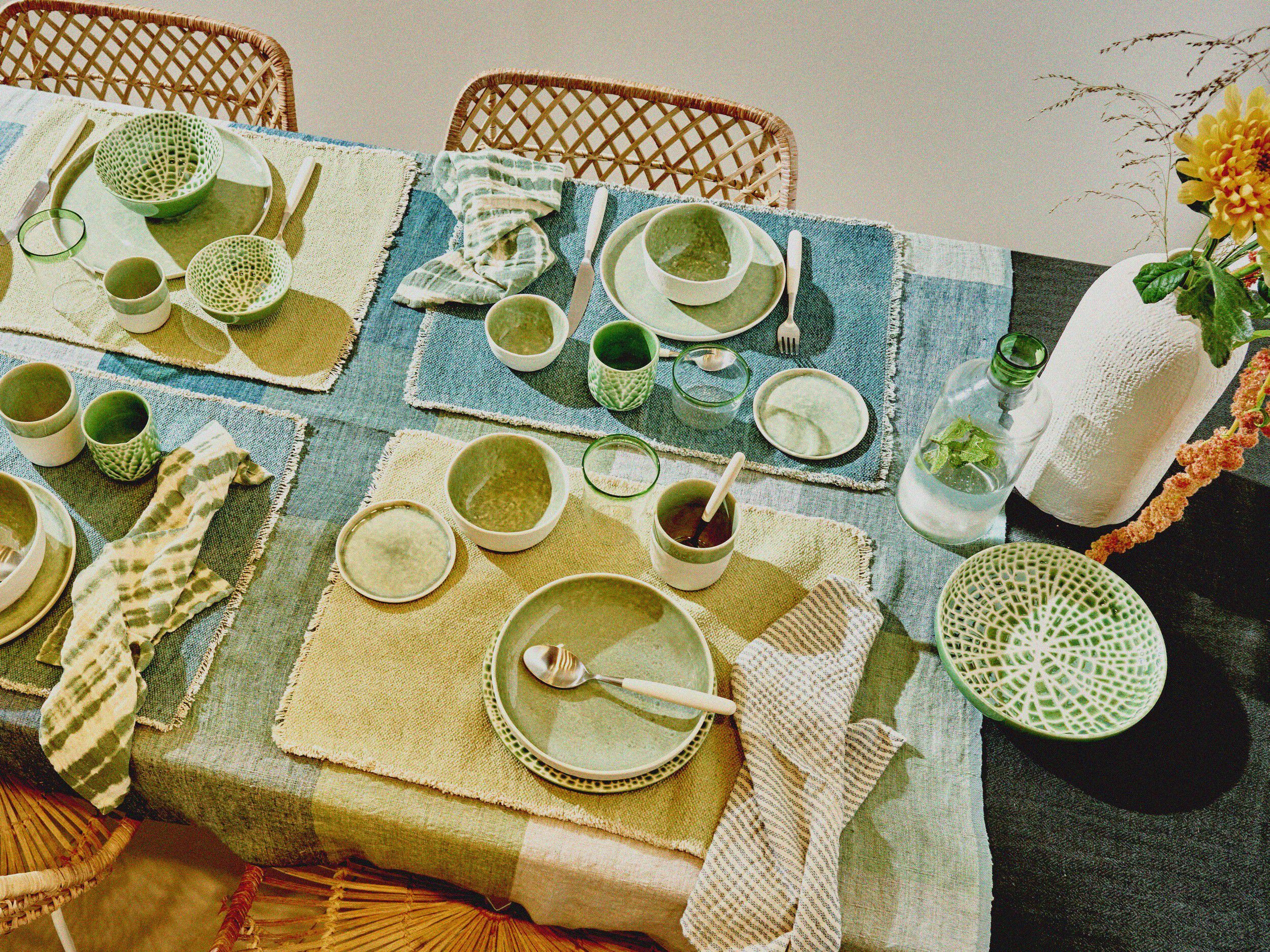 Круглая тарелка из керамогранита POMAX Спиро ARCH-00111807 - Вид №18