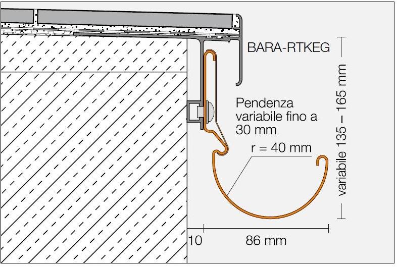 Schlüter-Systems Алюминиевый желоб Profili per bordi di balconi e terrazzi sun-id-1385814 - Вид №3