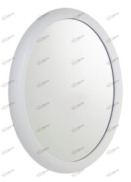 Овальное зеркало настенное белое Quin PUSHA ДИЗАЙНЕРСКИЕ 062683 Белый 