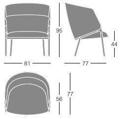 Segis Кресло с высокой спинкой контрактное Hammer I232  - Вид №7