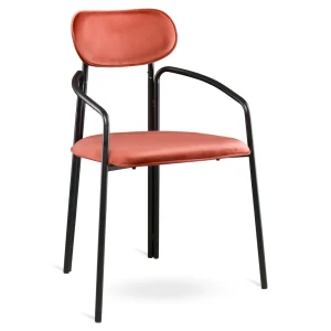 91056988 Стул Latitude 16 Round 83x58x44 см полиэстер фанера цвет темно-красный STLM-1371773