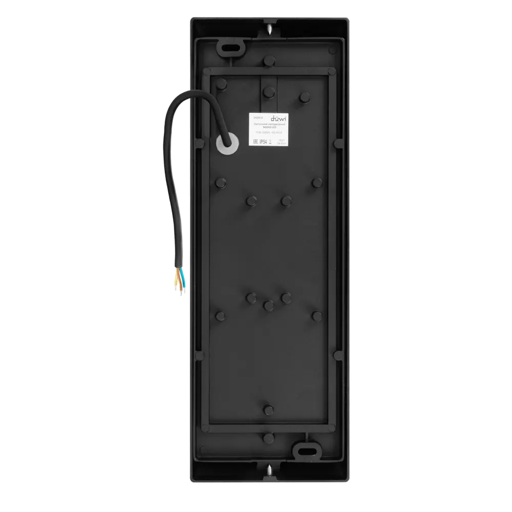 Светильник настенный уличный светодиодный влагозащищенный Duwi Nuovo 15 Вт IP65 теплый белый свет, цвет черный STLM-2174088 - Вид №5