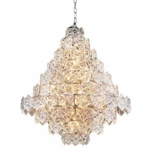 Люстра Hermitage L от Eichholtz прозрачная 110012 EICHHOLTZ ДИЗАЙНЕРСКИЕ, EICHHOLTZ 061549 Прозрачный