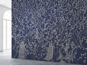 Affreschi & Affreschi Рулонные экологические обои из гипса с цветочными мотивами Season 1 Kw1505