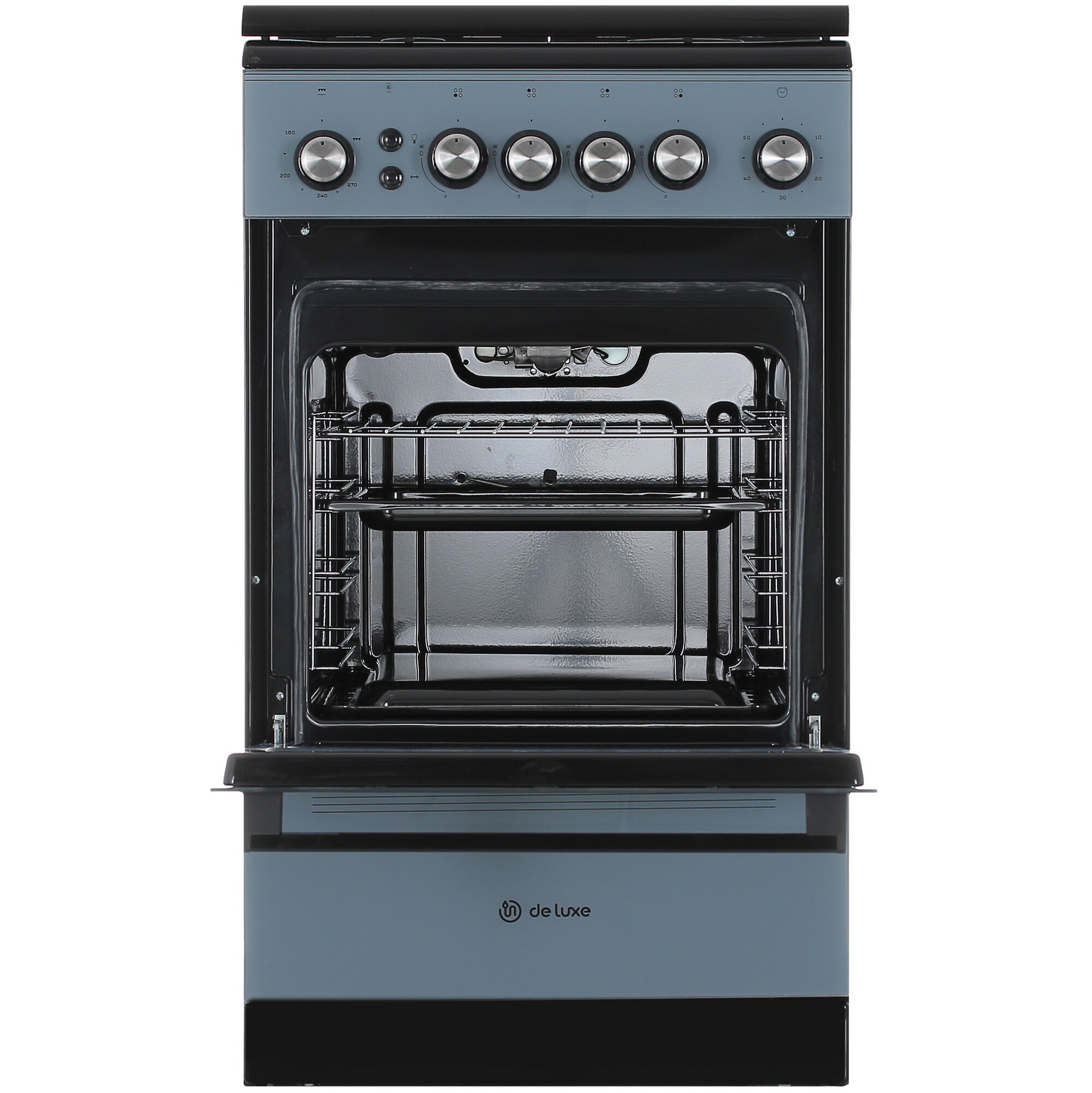 9983913 Газовая плита De Luxe 506040.23г (кр) ЧР-002 серый STDN-0026790 - Вид №6