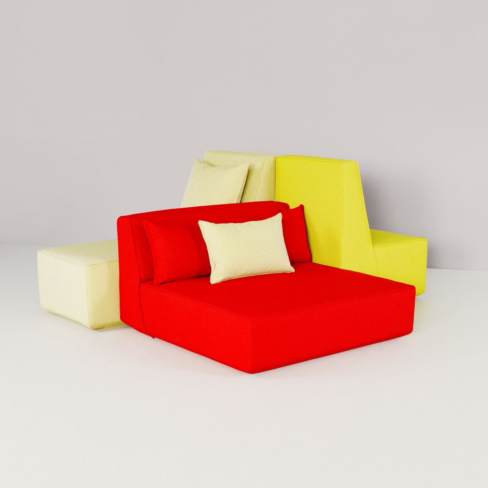 Съемное кресло из ткани Cubit by Mymito ARCH-00096819 - Вид №3