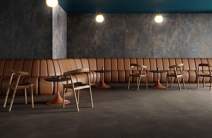 Ceramiche Caesar Стены / напольная плитка из керамогранита под металл Relate sun-id-1456064 - Вид №5