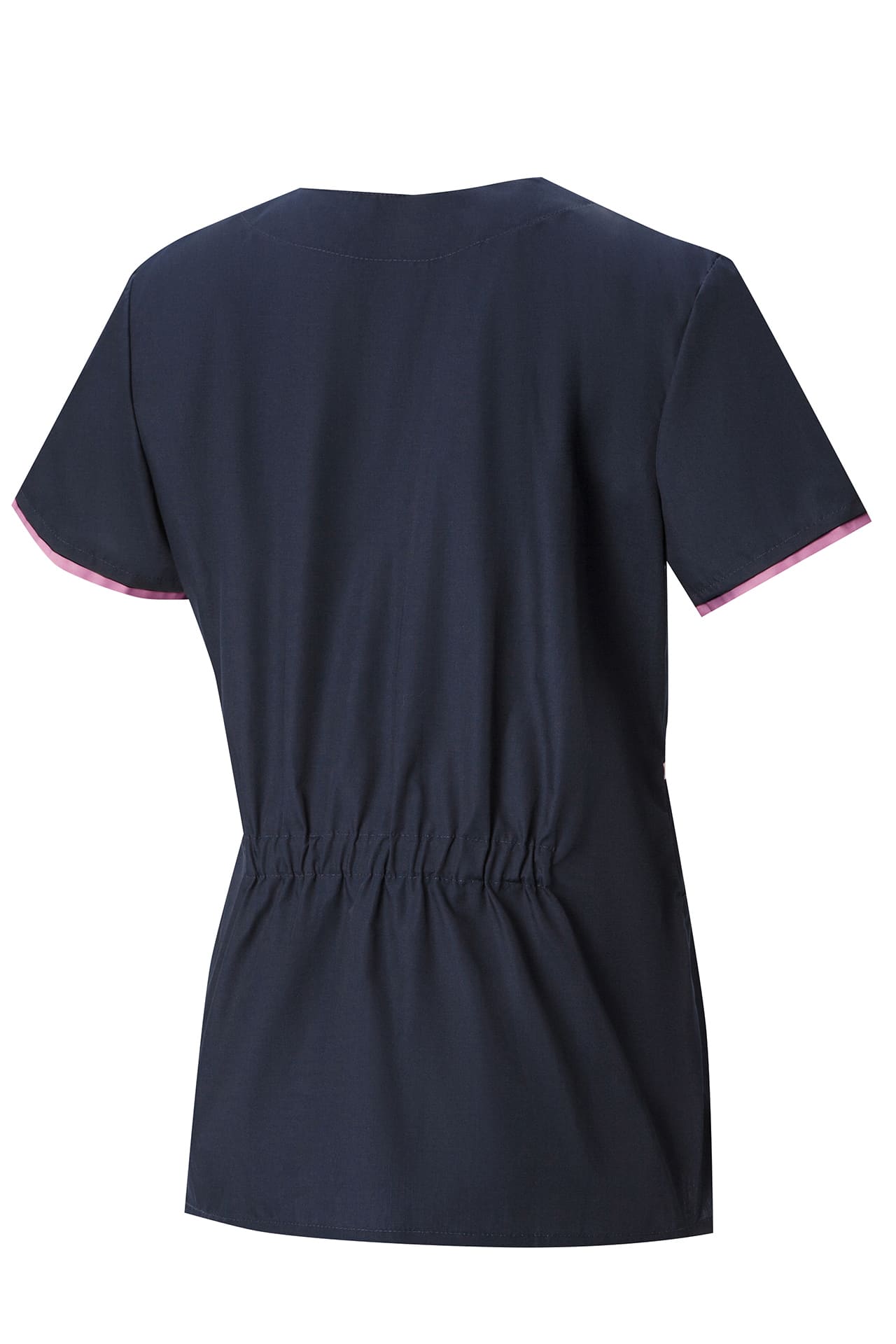 4958854 Костюм Сакура темно-синий с розовым  Медицинская одежда  размер 50 Спецодежда  - Вид №2