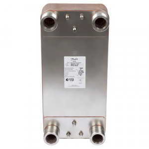 Danfoss Паяный пластинчатый теплообменник серии XB61 XB 61L-1-80 PN25 паяный ТО G2 004B1912
