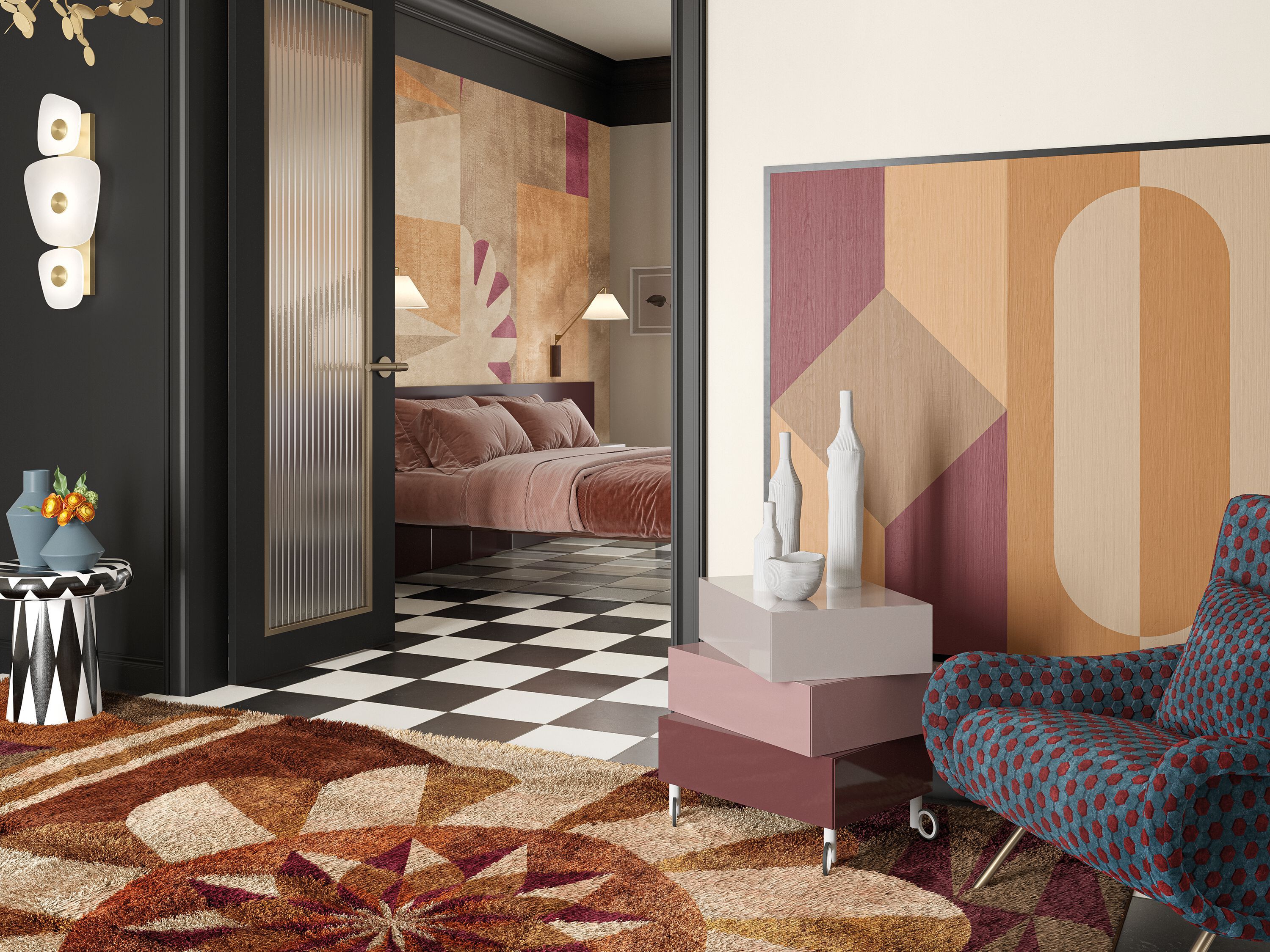 Декоративная панель Inkiostro Bianco Травелог ARCH-00095331