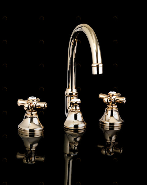 UTCI100A Кран для раковины City на 3 отверстия Devon&Devon 