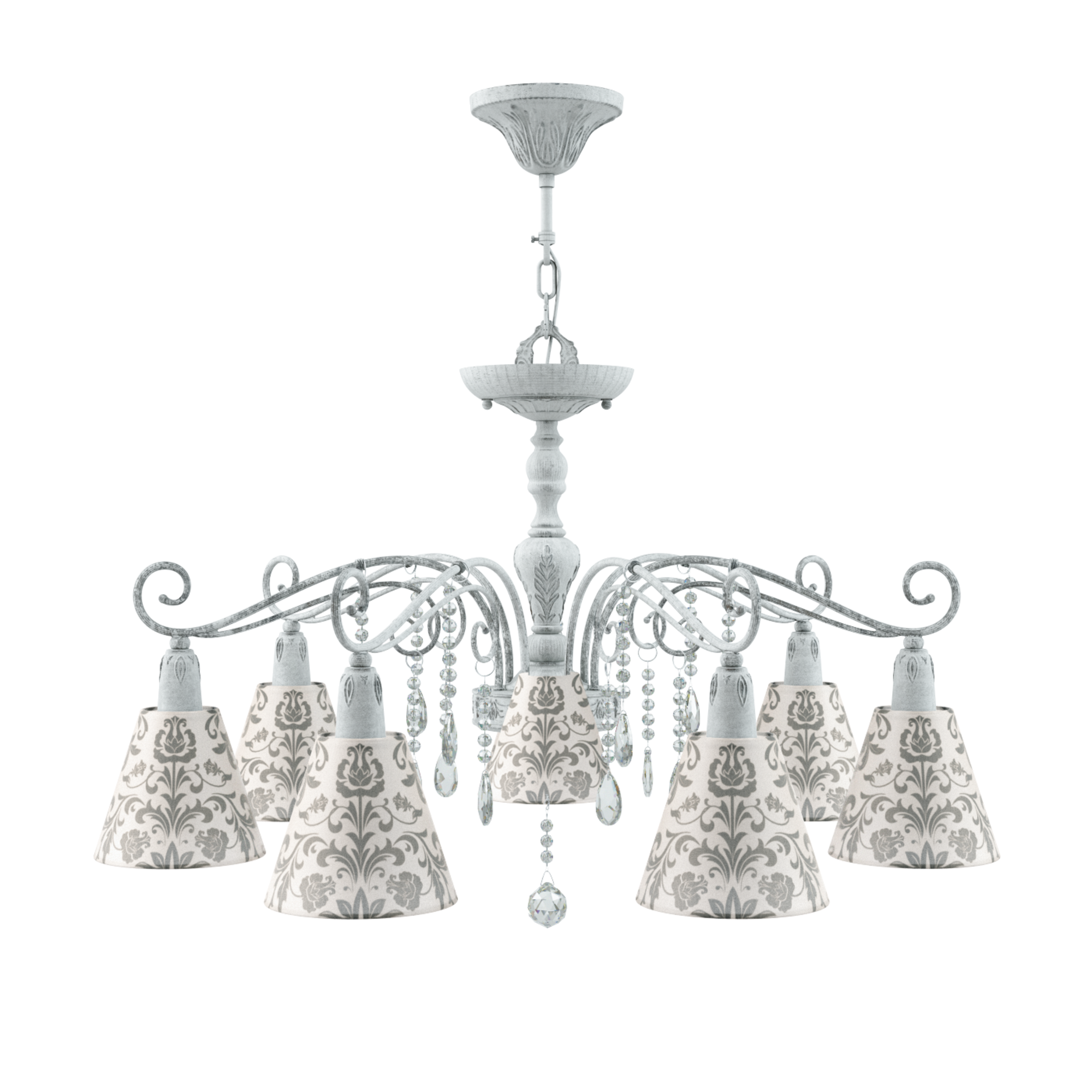 E4-07-G-LMP-O-1-CRL-E4-07-TR-DN Люстра 17 Maytoni Provence