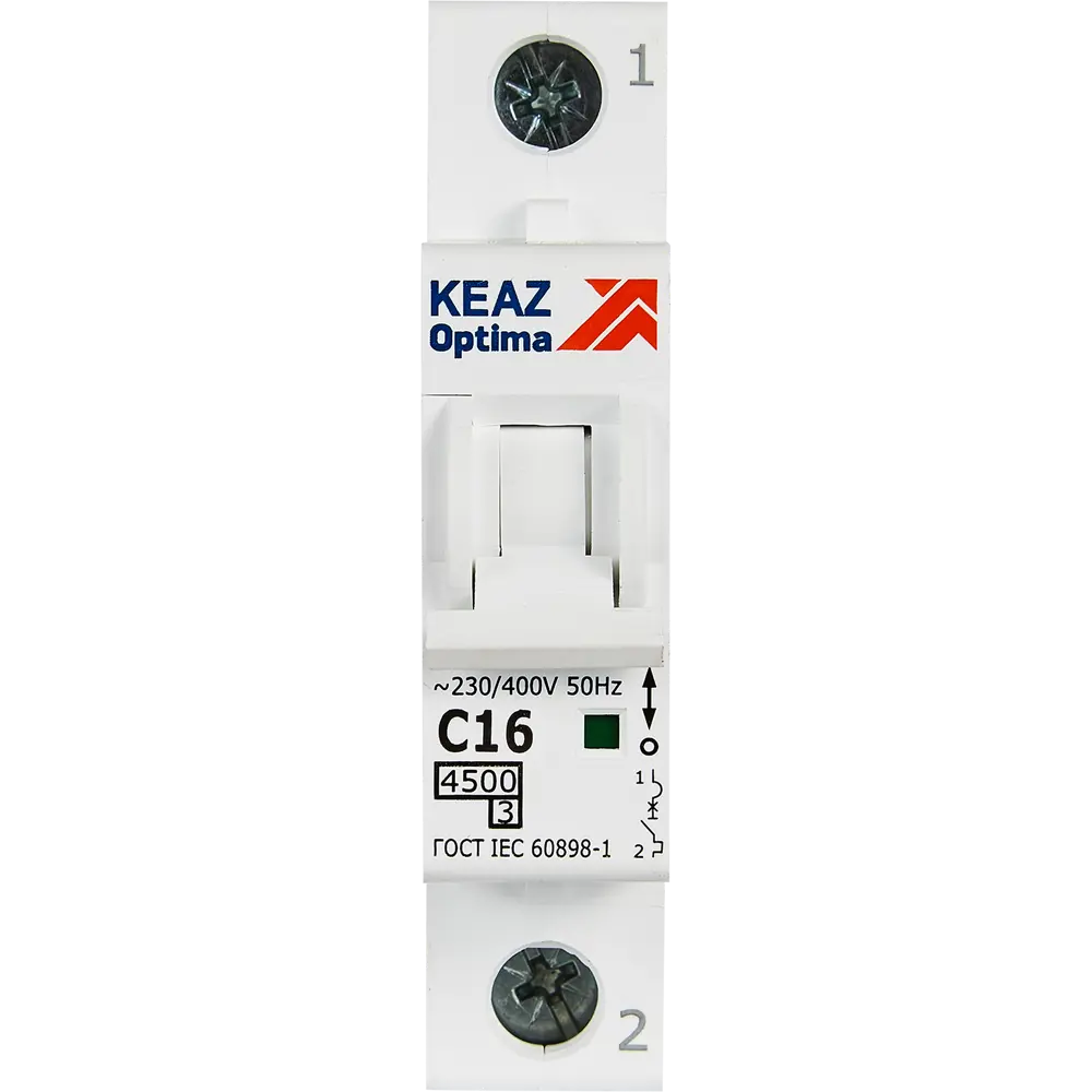 Автоматический выключатель КЭАЗ Opti Din BM63 16А для надежной защиты электросети 89206667 STLM-1115358 - Вид №1