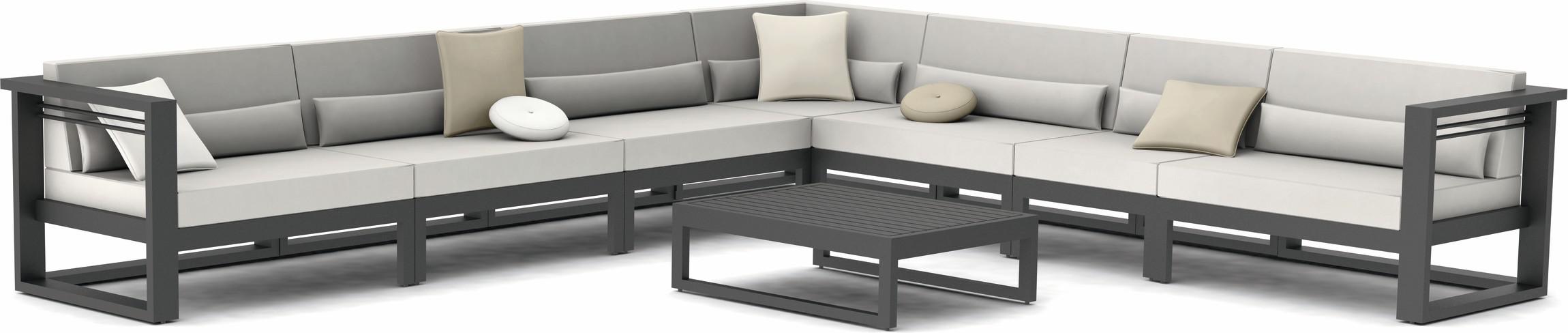 MNST1130 Concept 2 лава черный текстиль Manutti Fuse