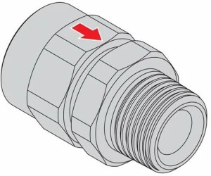 TECO Фитинг с внутренней / наружной резьбой Firebag®