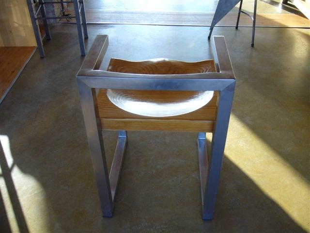 ICI ET LÀ Стул из нержавеющей стали с подлокотниками sun-id-1443394 - Вид №2