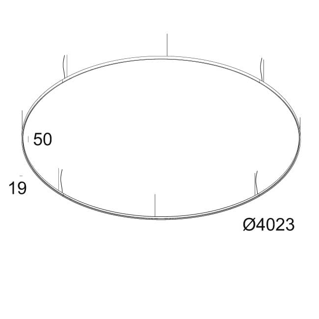 Металлическое магнитное трековое освещение Deltalight Superloop ARCH-00113879 - Вид №6