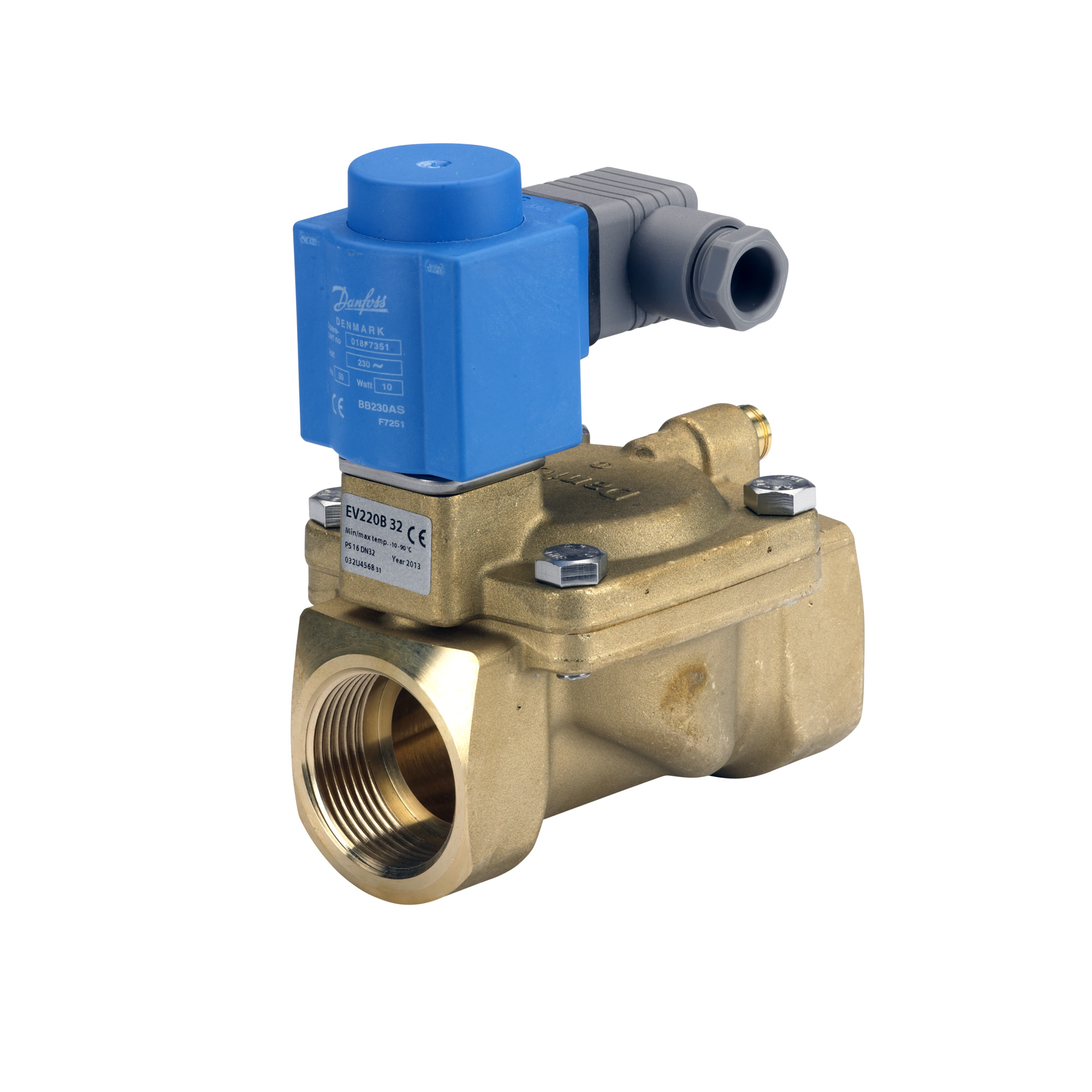 Danfoss EV220B — двухходовые электромагнитные клапаны для общей промышленности Клапан электромагнитный EV220B 032U8508  - Вид №43