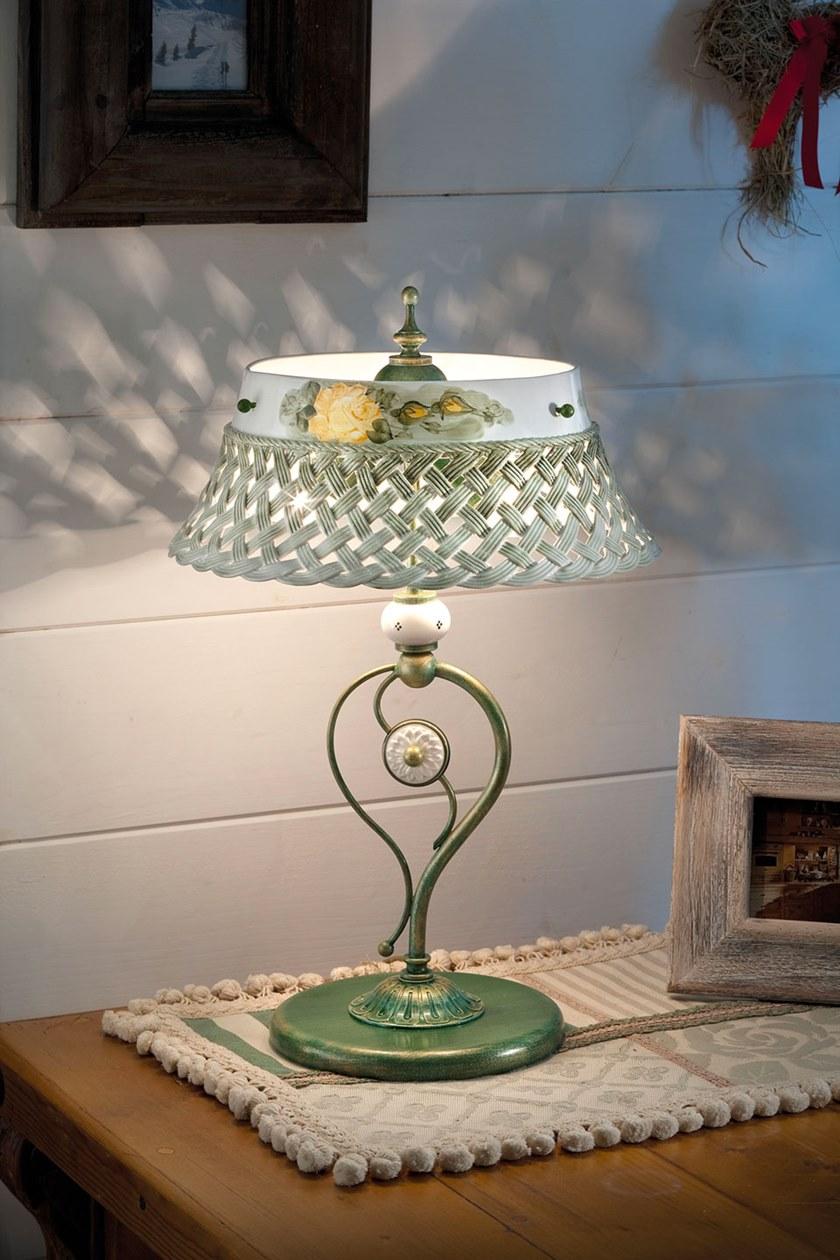 FERROLUCE Керамическая настольная лампа Verona Cl45 - Вид №1