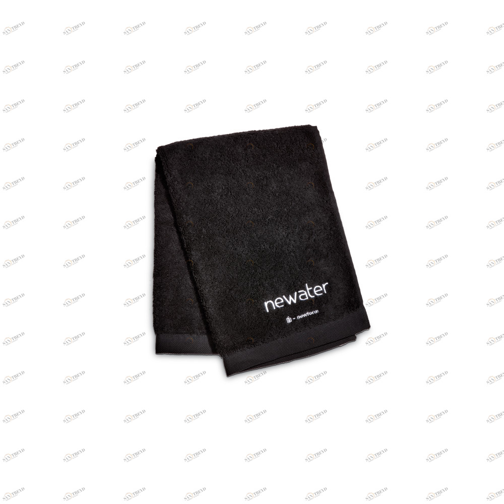 Черное полотенце 60х40 см  NEWFORM Италия 66909.85.007