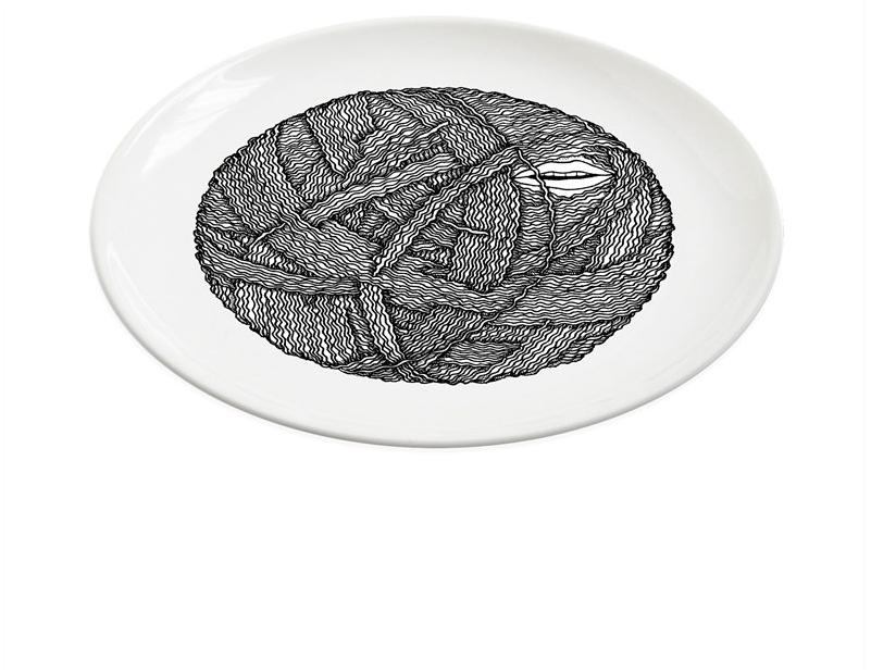 Kiasmo Керамическая тарелка Filature Kfila1 - Вид №1