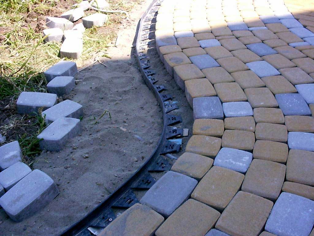 Пластиковый бордюр 45 мм, длина 3 м ГеоПластБорд GPBST-28 - Вид №2