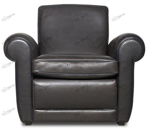 BAXTER Кожаное кресло с подлокотниками Mickey sun-id-1383840