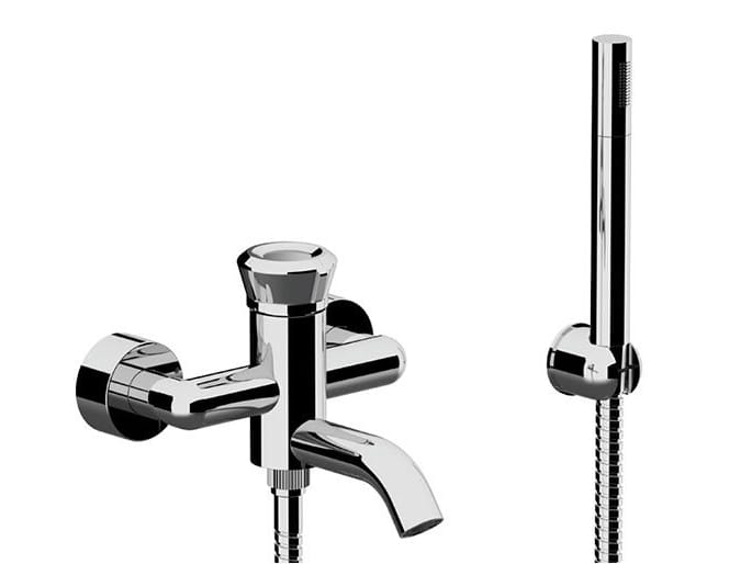 Однорычажный внешний смеситель для ванны с ручным душем Remer Rubinetterie Element ARCH-00102920 - Вид №1