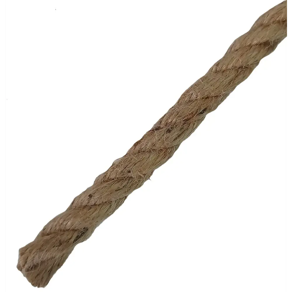 Джутовая веревка СИБШНУР 10 мм натуральная для строительства и декора 14333800 STLM-1004373