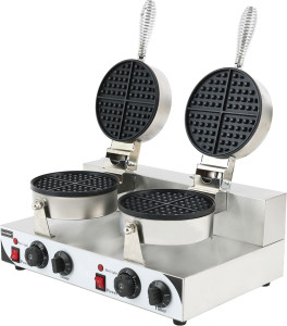 9985868 Вафельница Viatto VA-WB2 серебристый