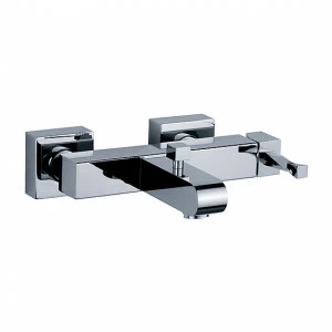 Смеситель однорычажный для ванны ½“ без душевого гарнитура, настенный монтаж JOERGER Turn