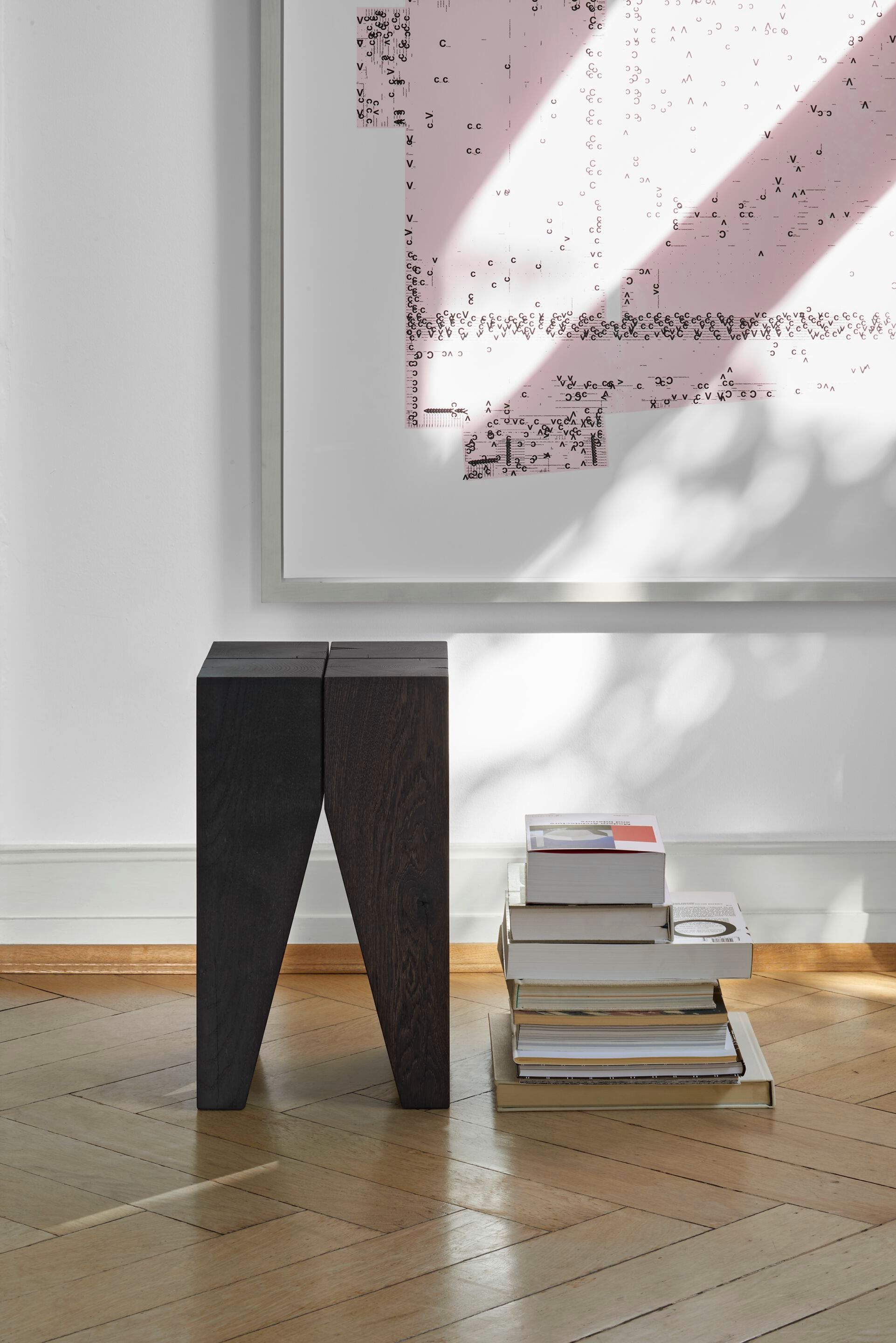 Квадратный журнальный столик из дуба e15 BACKENZAHN BLACK OAK ARCH-00032830 - Вид №7