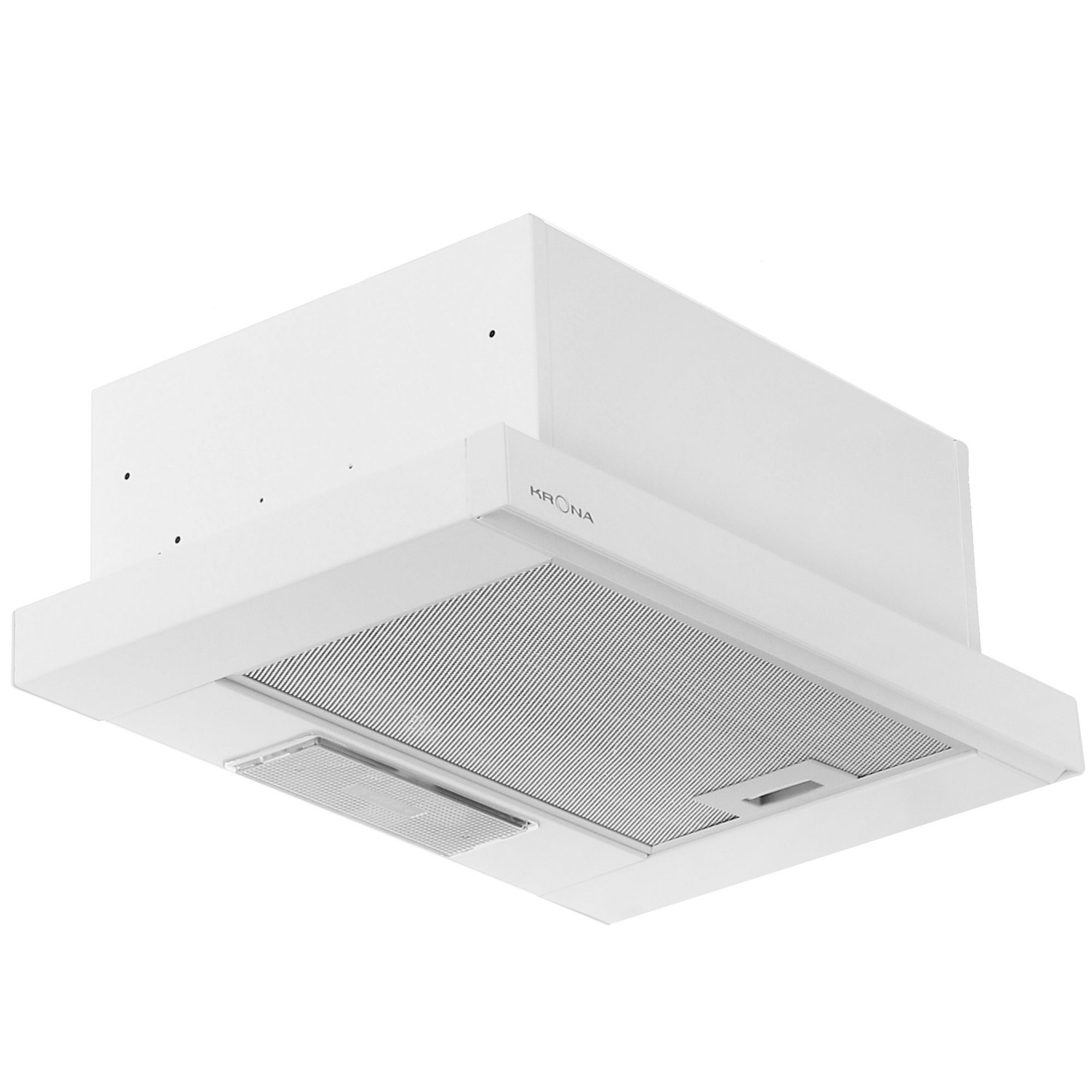 5313912 Вытяжка телескопическая KRONA KAMILLA 450 белый/белый STDN-0100433