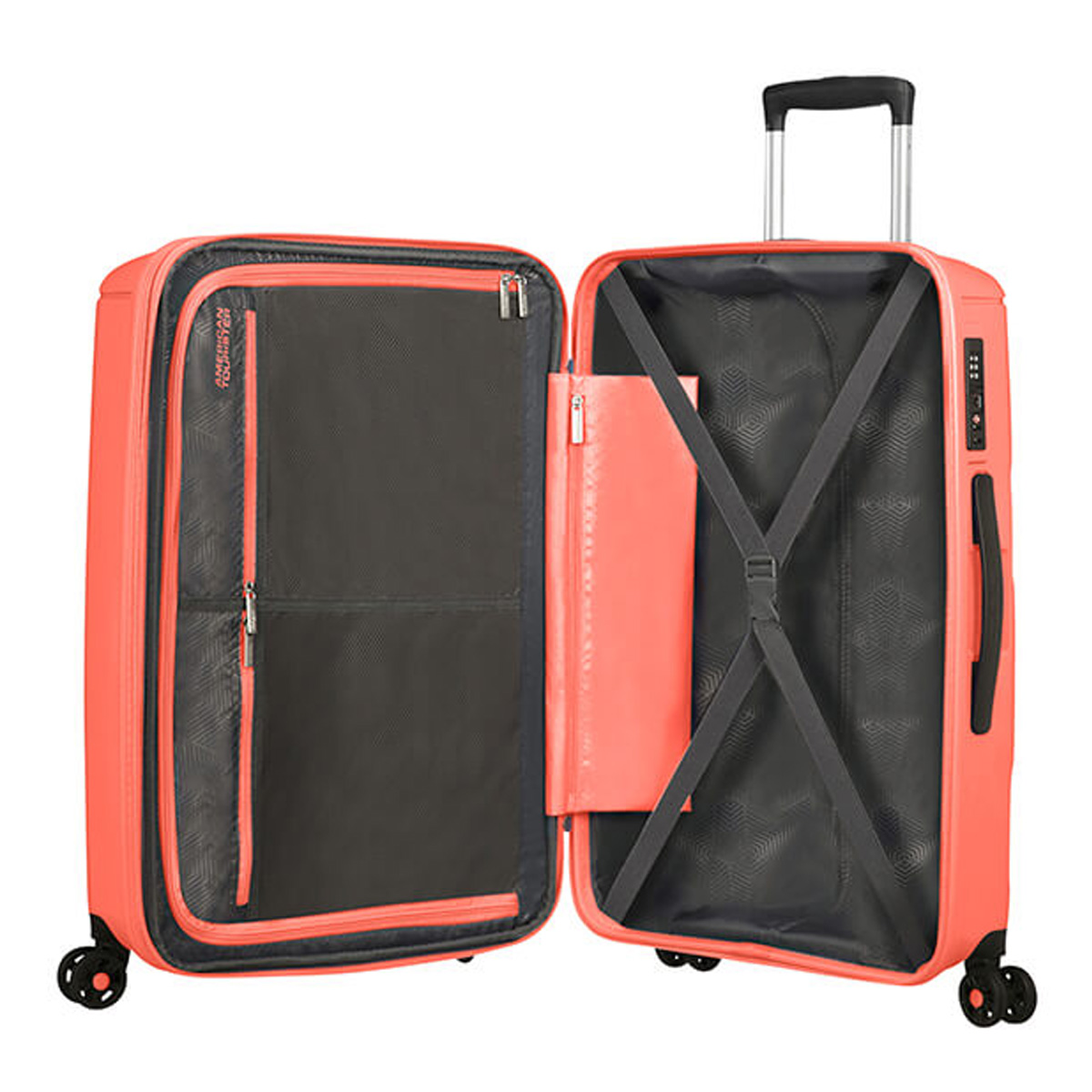 51G-71002 Чемодан 51G*002 Spinner Expandable 68 American Tourister Sunside  - Вид №3