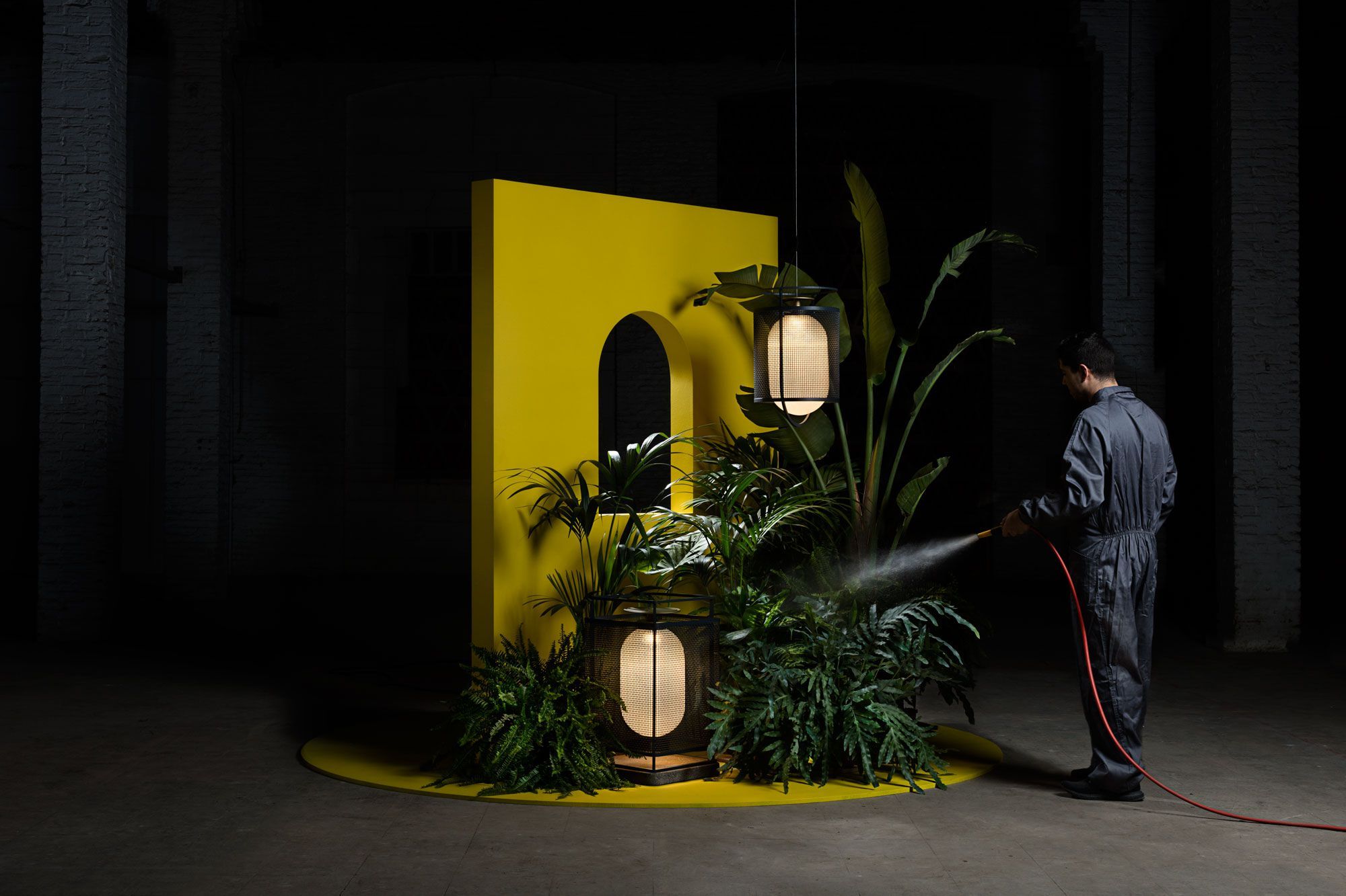 Открытый подвесной светильник / алюминиевый подвесной светильник PARACHILNA Denglong ARCH-00125628 - Вид №4