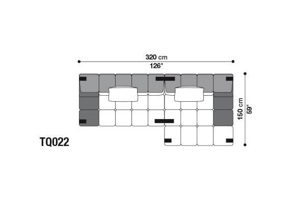Модульный диван B&B Italia Tufty Time ARCH-00144354 - Вид №56