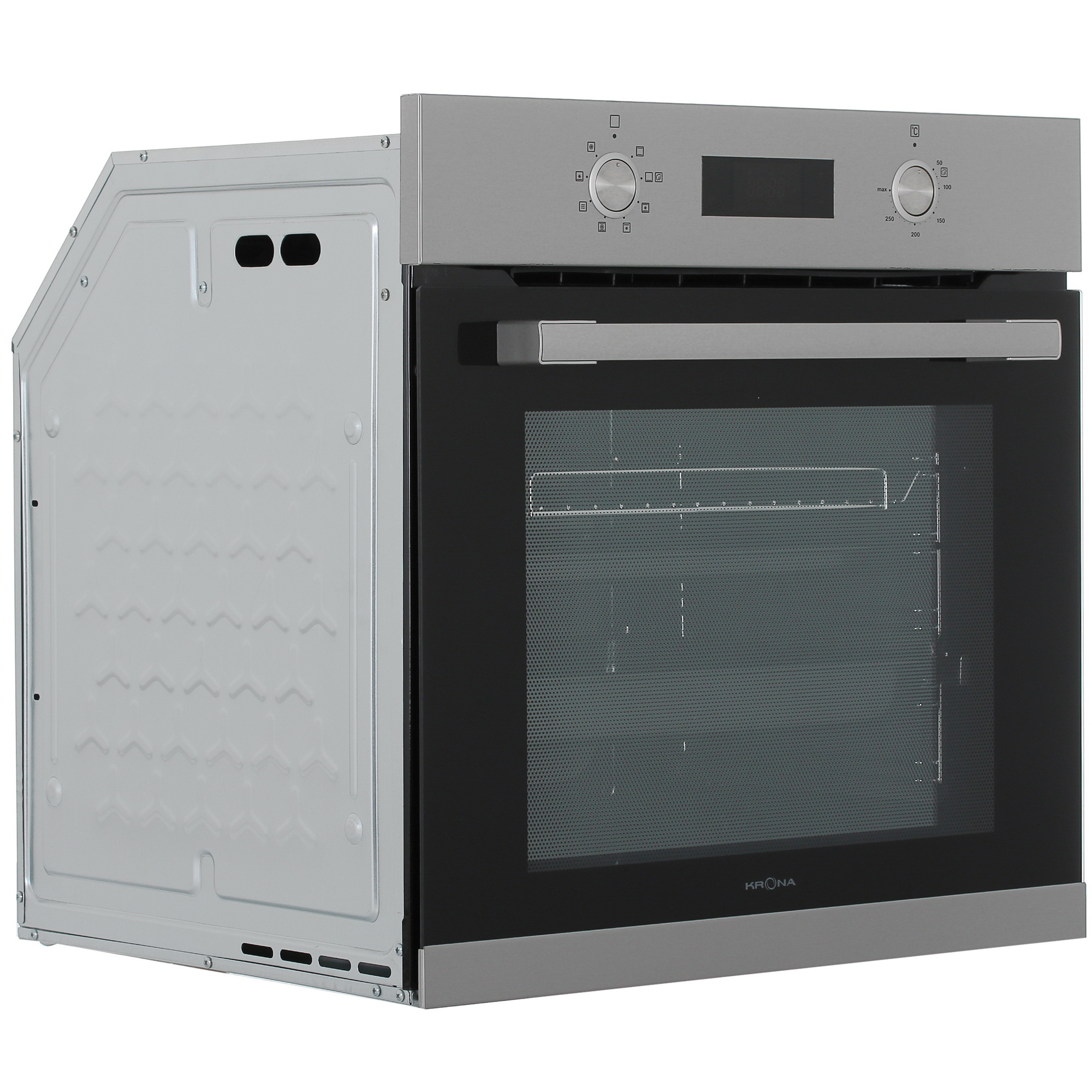 5367671 Электрический духовой шкаф KRONA STEFANO 60 IX серебристый KRONA1 STDN-0008094 - Вид №1