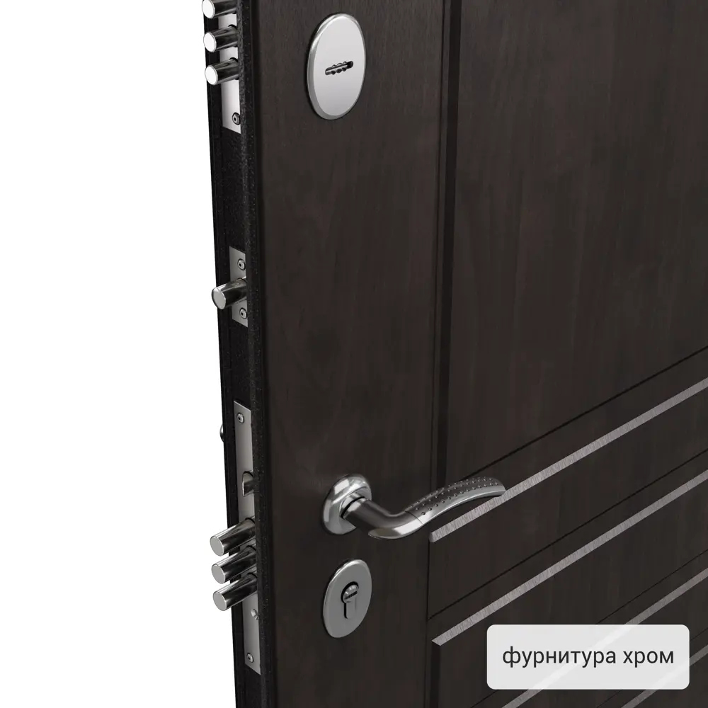 Дверь входная металлическая Грата 860 мм правая цвет скай белый РР TOREX STLM-2054310 - Вид №1