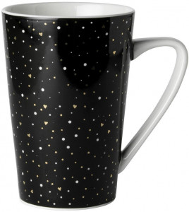 Кружка DUTCH ROSE Sparkling black XL