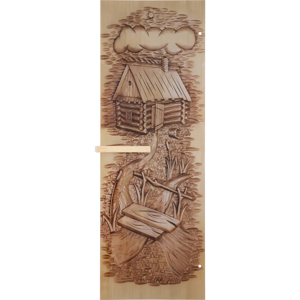 Дверь для сауны стеклянная магнитный замок 69x189 см двусторонняя Santreyd STLM-2033985 - Вид №10