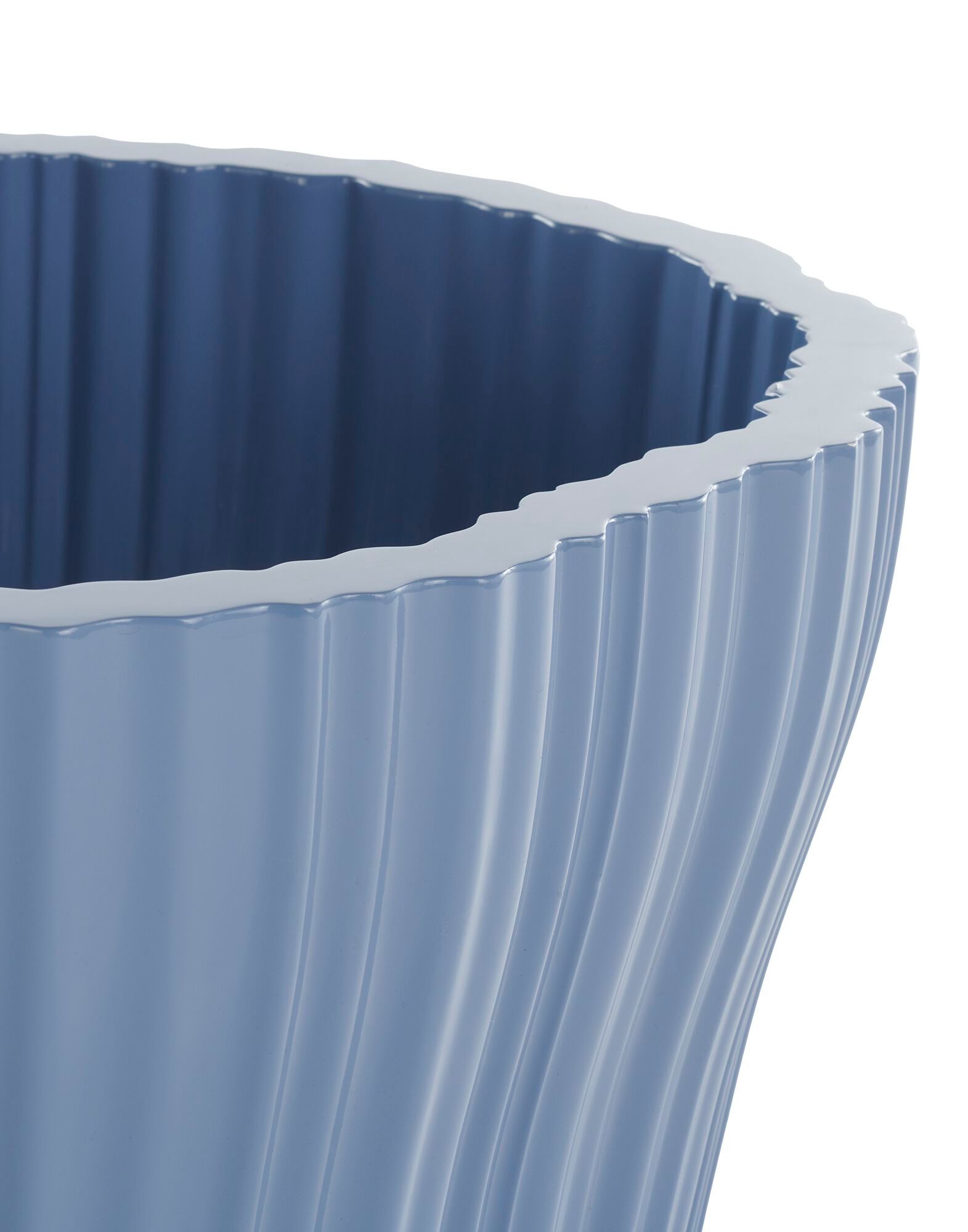 Рециркулированный материал круглый низкий горшок держатель Kartell CORTEZA ARCH-00050011 - Вид №18