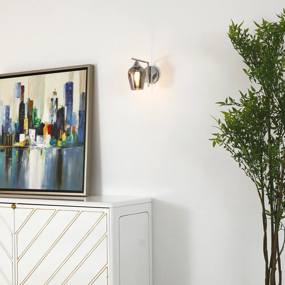 Светильник бра настенный Schaffner Libre цвет хром STLM-2069061 - Вид №10