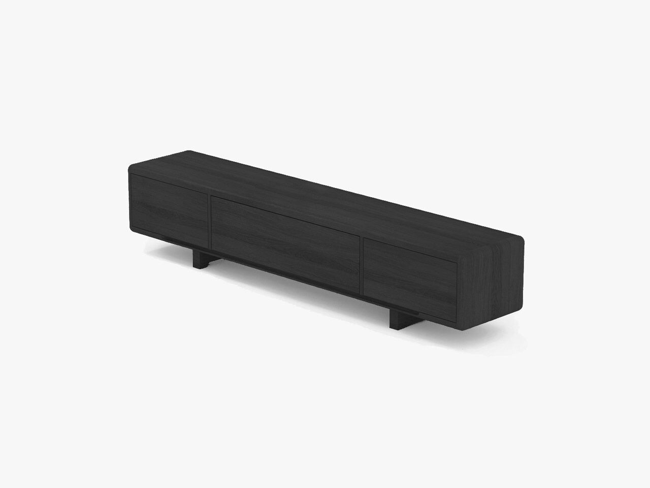 Шкаф для телевизора из массива дерева с ящиками Air Division ARCH-00045943 - Вид №1