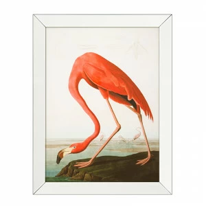 Арт-постер прямоугольный 90х70 см красный Print Trett EICHHOLTZ ДИЗАЙНЕРСКИЕ 00-3883303 Бежевый;красный