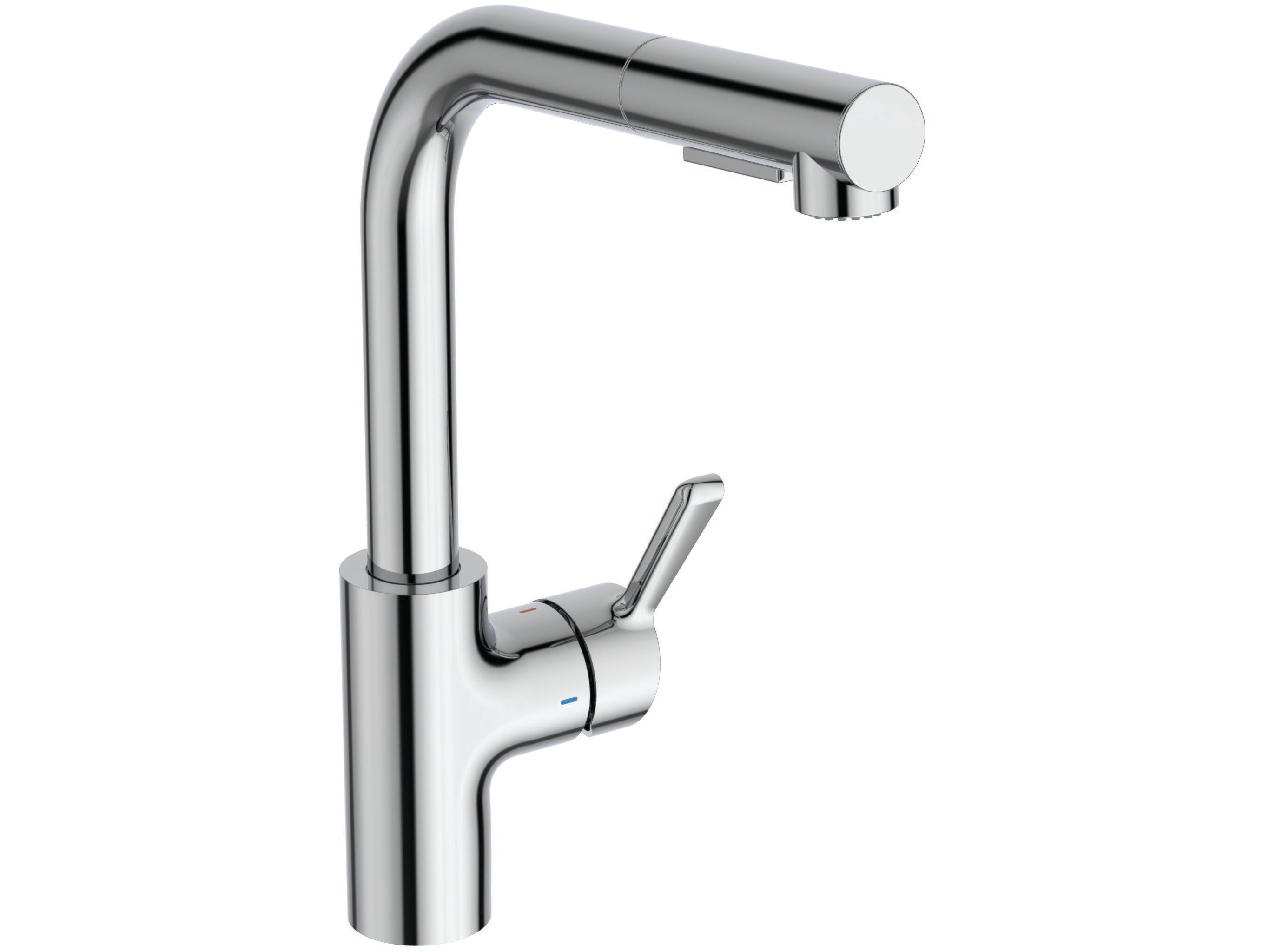 Однорычажный кухонный смеситель со съемным ручным душем Ideal Standard Ceralife ARCH-00094129